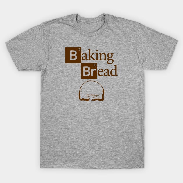 Baking Bread T-Shirt by Alan Jones